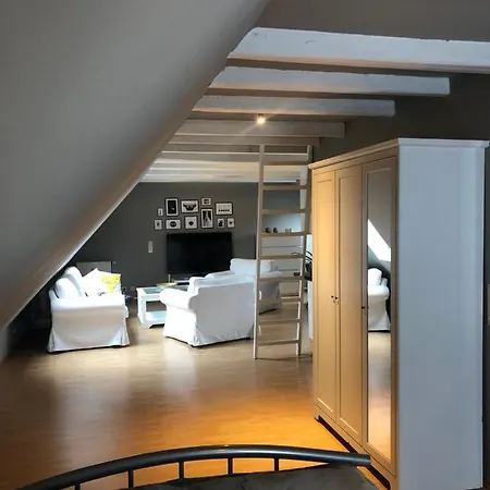 Riverview Loft In Appartement